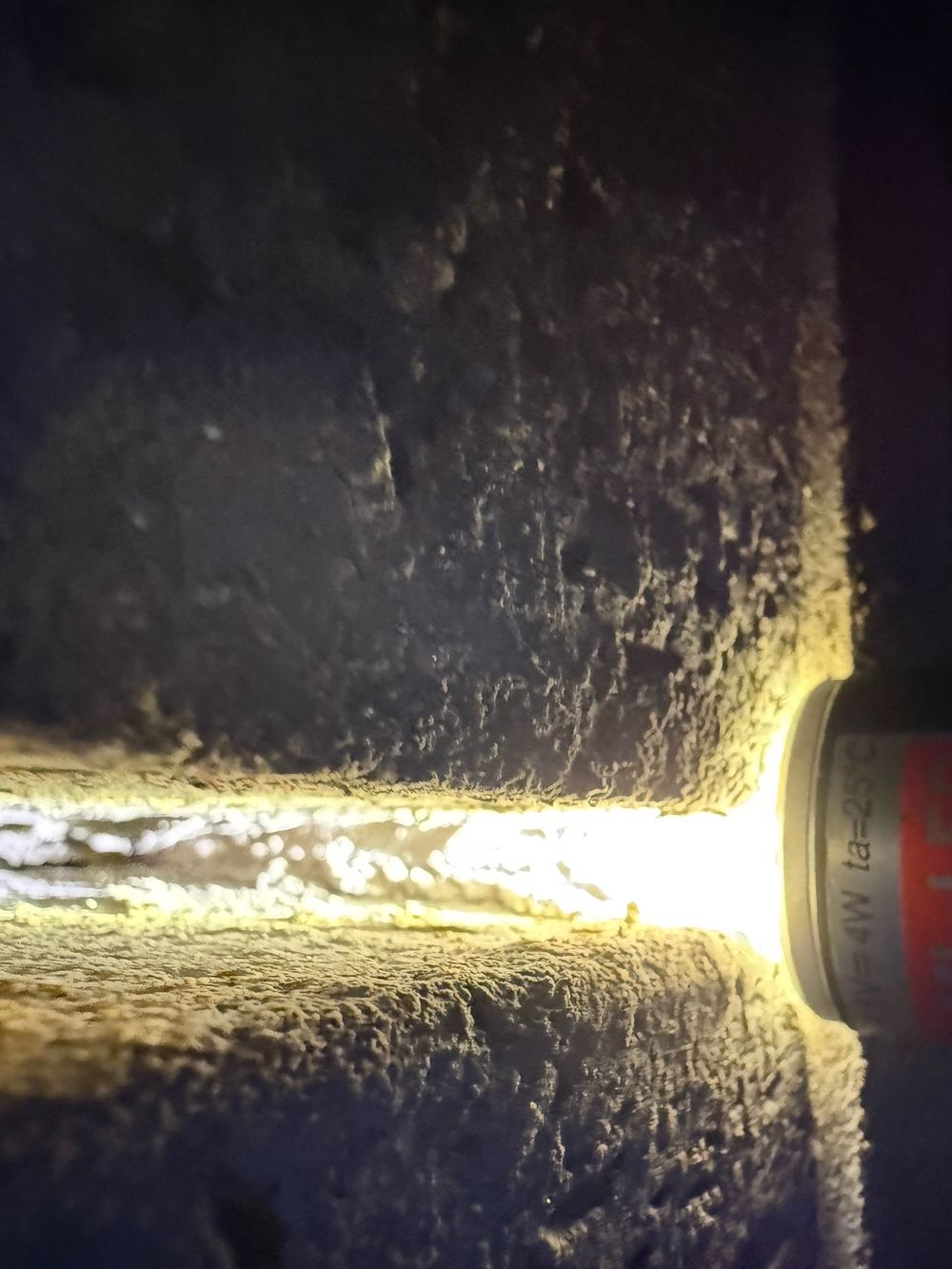 Weep holes plugged with mortar, blocking drainage and airflow in the cavity, found during a pre-handover inspection in Clyde North