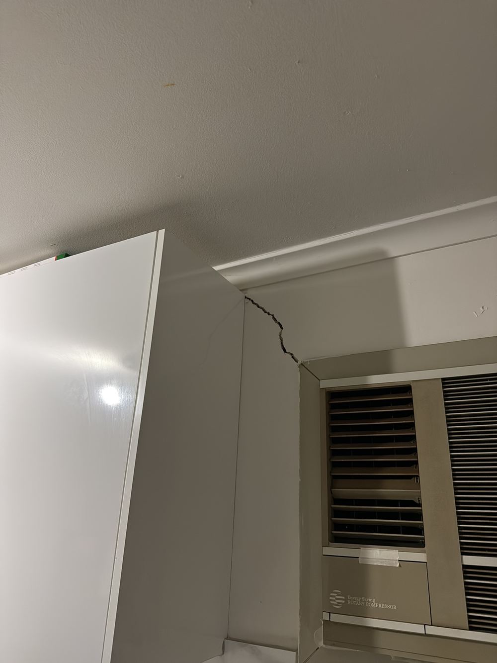 Cracking across internal walls and ceiling from structural movement, Dandenong North, Clyde North